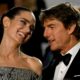 Actors Jennifer Connelly and Tom Cruise share a laugh after the screening of 'Top Gun: Maverick' at the Cannes Film Festival in France on May 18, 2022