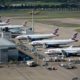 British Airways planes are seen here at Heathrow Airport -- a strike called for the summer there by BA staff has been called off after an improved pay offer