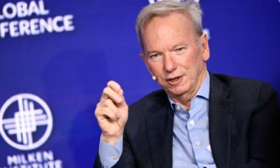 Eric Schmidt, the former CEO of Google, says the skillful use of some basic information technologies has helped Ukraine defend itself from Russia