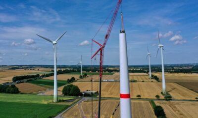 The German Wind Energy Association said 331 wind power stations had been built in Europe's top economy since January with a capacity of 1.57 gigawatts