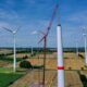 The German Wind Energy Association said 331 wind power stations had been built in Europe's top economy since January with a capacity of 1.57 gigawatts