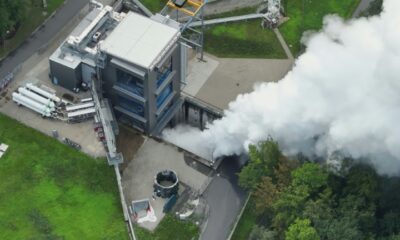 The hot-fire test at Europe's Spaceport in French Guiana 'simulated a complete launch sequence'