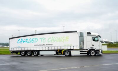 Mercedes Benz Trucks' eActros 600 electric long-distance lorry