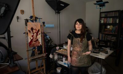 Artists such as Karla Ortiz in San Francisco, California, are seeking technical and legal ways to protect their styles as artificial intelligence 'learns' to copy works found online