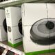 Roomba robot vacuums made by iRobot are displayed on a shelf at a Target store in San Rafael, California