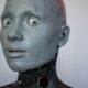 Humanoid AI robot 'Ameca' on display in Geneva last year. But how badly will AI hit the jobs market?